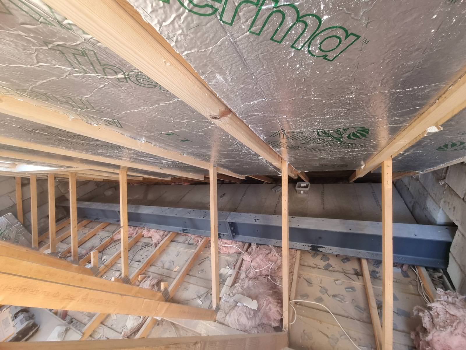 Loft insulation and structure Preston