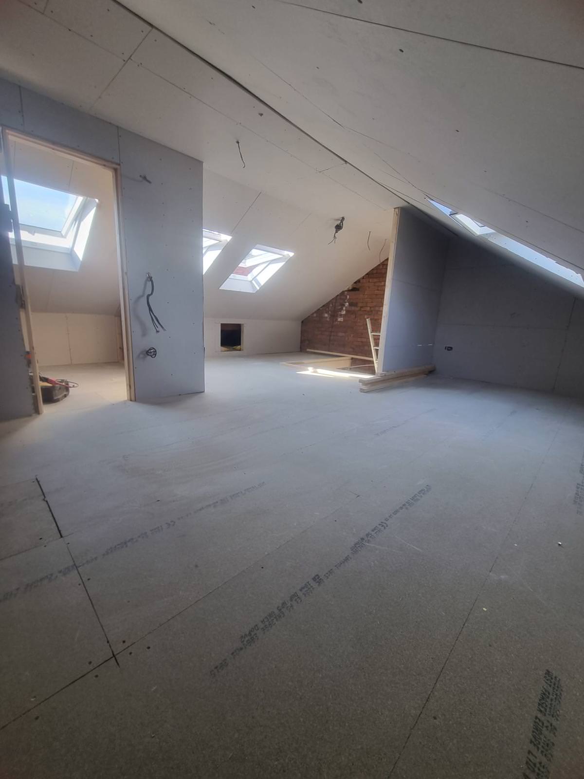 Modern loft conversion Preston natural light