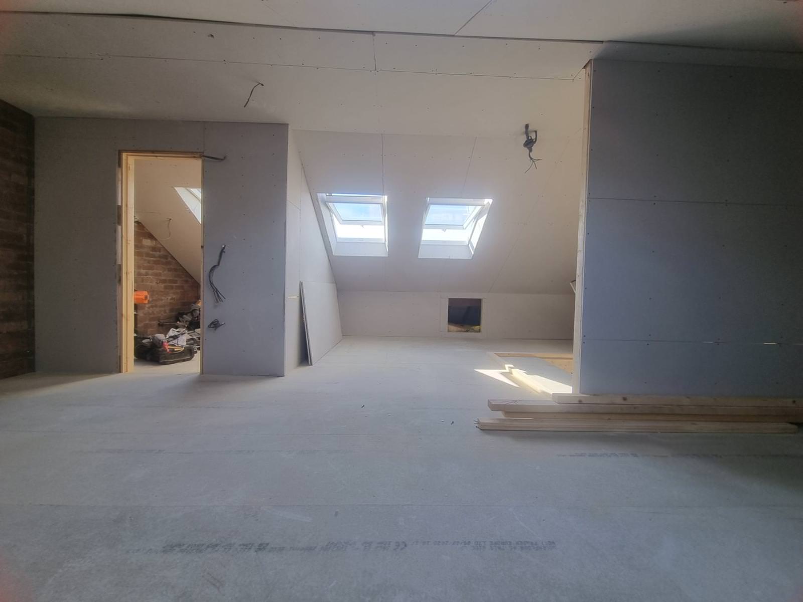 Loft bedroom conversion Preston finished